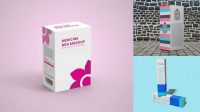 9699+ Medicine Box Mockup Smart Editable Design Mockup