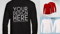 9700+ Download Mockup Kaos Lengan Panjang Cdr High-Quality Editable PSD