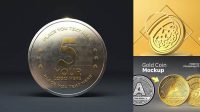 9702+ Coin Mockup Psd Free For Free Download