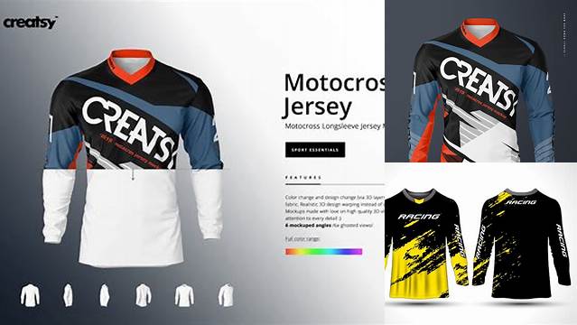 9708+ Motorcycle Jersey Mockup Creative PSD Templates