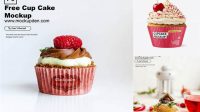 9719+ Cupcake Mockup Best for Showcase