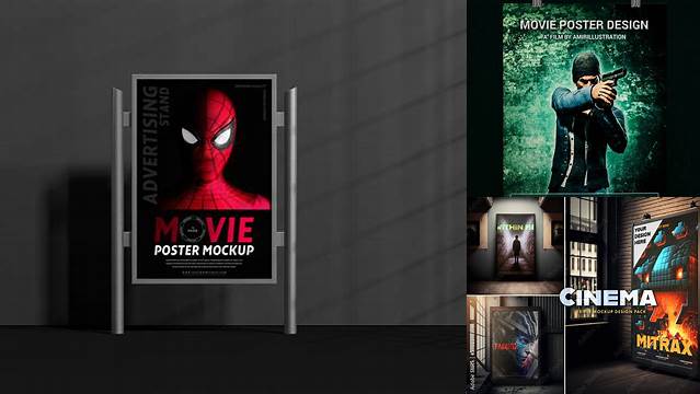 9720+ Movie Poster Mockup Download Free PSD