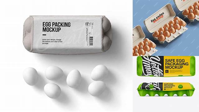 9724+ Egg Carton Mockup Free Include TIFF