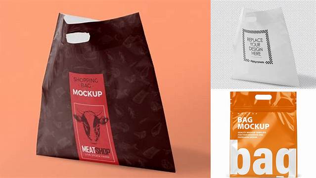 9724+ Nylon Bag Mockup Best for Showcase