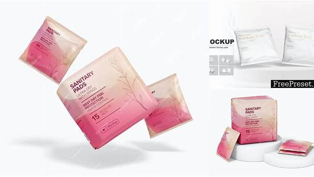 9727+ Sanitary Pads Mockup Free Download Hight Resolution