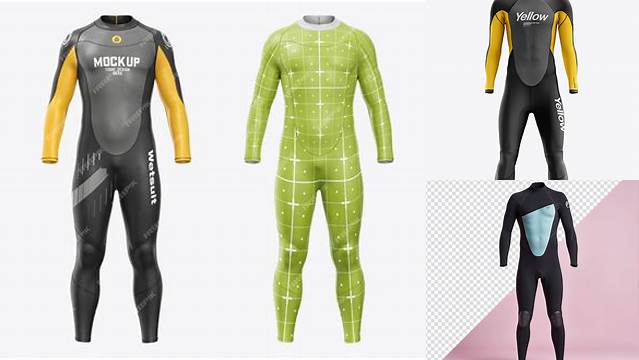 973+ Wetsuit Mockup Exclusive Free PSD Mockups