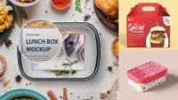 9730+ Lunch Box Mockup Psd Elegant Free Graphic Resource