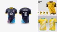 9730+ Men’s Jersey PSD Mockup Creative and Modern PSD Freebie