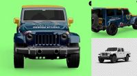 9733+ Jeep Mockup Free Modern PSD Templates