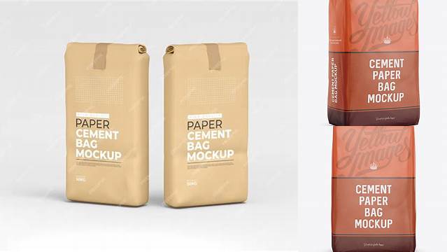 9737+ Cement Paper Bag Mockup Free Download For Free Download