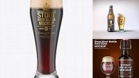 9743+ Weizen Glass with Stout Beer PSD Mockup Creative Free PSD Graphic Design