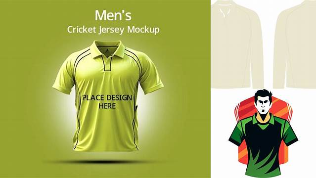 9749+ Cricket Jersey Mockup Customizable PSD Templates