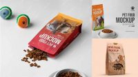 975+ Pet Food Mockup Free Free PSD