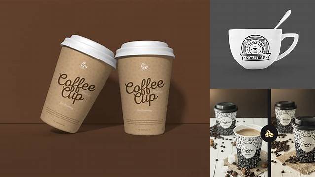 9753+ Opened Coffee Cup PSD Mockup Free Creative Design