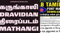 9754+ Tamil Fonts Collection Zip For Android For Free Download