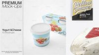 9764+ Cottage Cheese Pack PSD Mockup Creative and Modern PSD Freebie