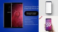 9765+ Samsung Galaxy S9 with Stylus PSD Mockup Unique and Creative Free PSD File