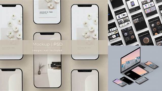 9768+ Desktop Mobile Mockup Best for Showcase