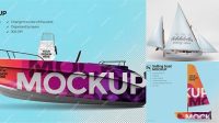 9769+ Boat Mockup Free Free PSD for Creatives