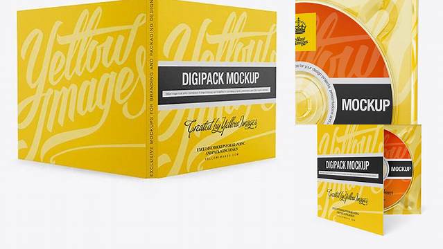 9769+ Digipak Mockup Smart PNG Image