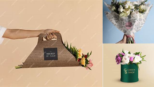 9770+ Flowers Packaging Mockup Free Editable Design PSD File