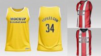 9771+ Free Mockup Jersey Basketball Customizable PSD