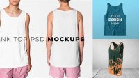 9781+ Tank Top PSD Mockup Side View Easy-to-Use PSD Template