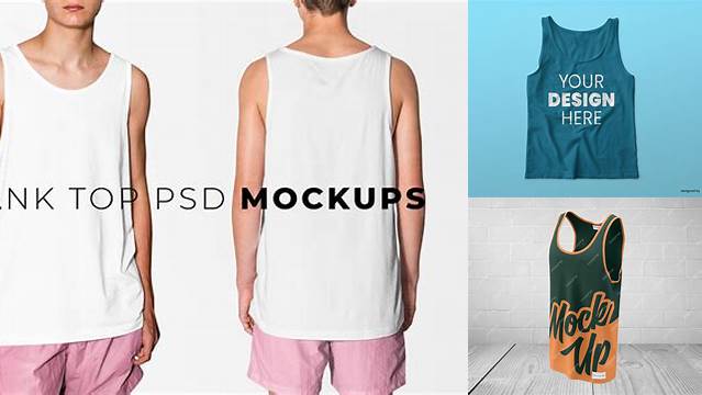 9781+ Tank Top PSD Mockup Side View Easy-to-Use PSD Template