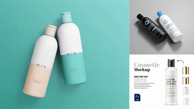 9782+ Opened Cosmetic Matte Bottle PSD Mockup Creative Free PSD Graphic Design