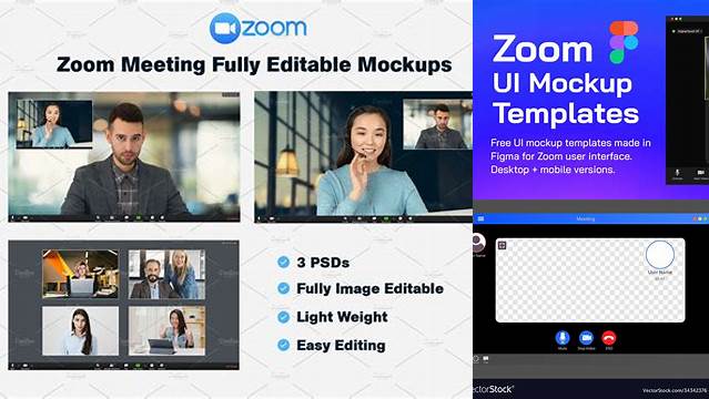 9783+ Mockup Zoom Meeting Editable Design File