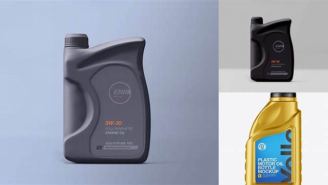 9785+ Engine Oil Bottle Mockup For Free Download