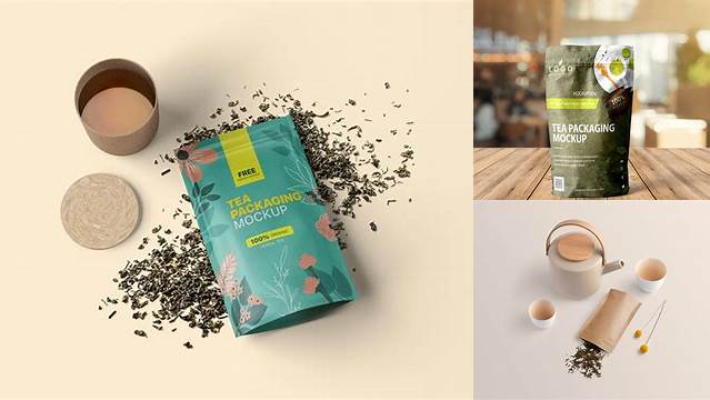 9785+ Tea Packaging Mockup Smart PNG Image