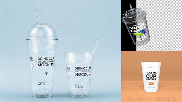 9789+ Plastic Cup with Musli PSD Mockup Front View Free Download Design Mockup