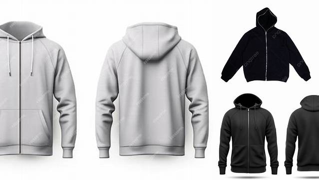 9789+ Zipper Hoodie Mockup Free Smart PNG Image