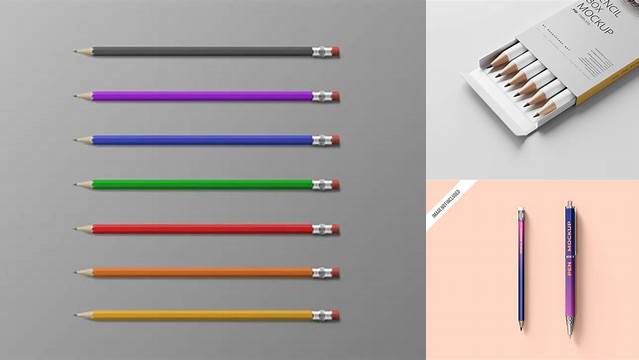 9791+ Pencils Mockup Download Free