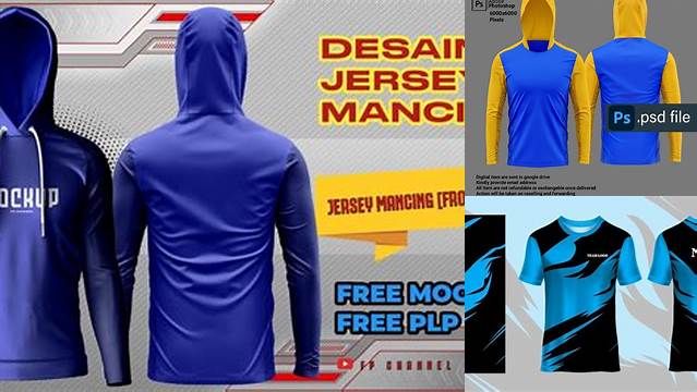 9792+ Mockup Jersey Mancing Easy Editable