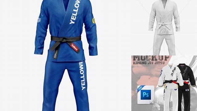 9794+ Mockup Kimono Jiu Jitsu Mockup PSD