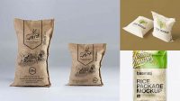 9798+ Rice Bag Mockup Psd Free Download PSD Download