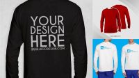 9799+ Download Mockup Kaos Lengan Panjang Cdr PSD Free Download