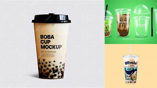 980+ Boba Cup Mockup Free Hight Resolution