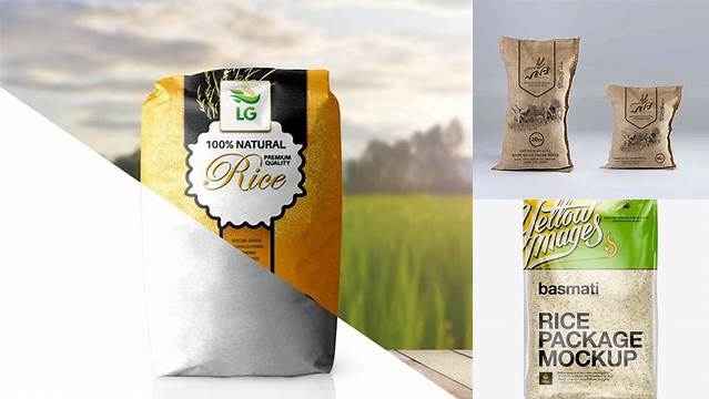 9806+ Rice Pack Mockup Free PSD