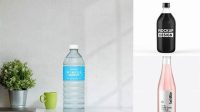 9809+ Clear PET Bottle With Tonic Water PSD Mockup Creative Design PSD Free Download