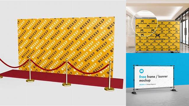 9811+ Step And Repeat Mockup Hight Resolution