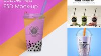 9822+ Boba Tea Mockup Digital Download