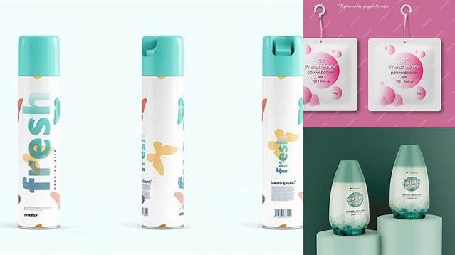 9826+ Air Freshener Mockup Professional Design PSD