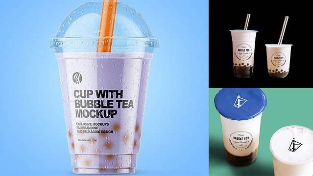 9827+ Milktea Mockup Exclusive Free PSD Mockups