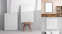 9827+ Wall Canvas Mockup Free Smart PNG Image