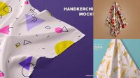 9836+ Handkerchief Mockup Free Psd Easy Editable