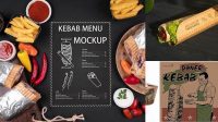 9836+ Kebab Mockup Smart PNG Image