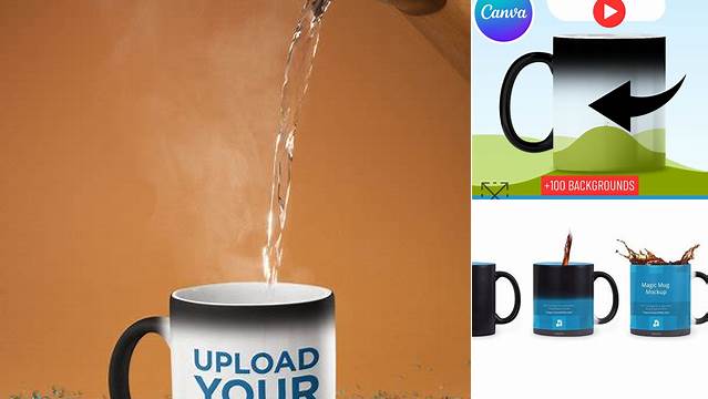 984+ Magic Mug Mockup Easy Editable